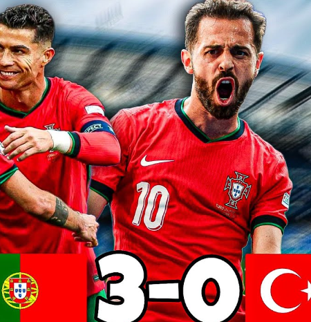 Portugal feide Tyrkia 3-0 og avanserte til topp 16 i Europacupen